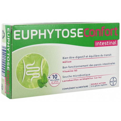 Euphytose Confort Intestinal 28 gélules végétales - 55169 