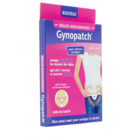 Gynopatch Patchs pour Règles Douloureuses 3 unités