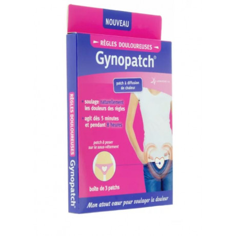 Gynopatch Patchs pour Règles Douloureuses 3 unités Gynopatch Patchs pour Règles Douloureuses 3 unités
