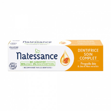 NATESSANCE DENTIFRICE SOIN COMPLET BIO 75ML NATESSANCE DENTIFRICE SOIN COMPLET BIO 75ML