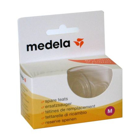 MEDELA TÉTINE MÉDIUM 2ÈME AGE X2 MEDELA TÉTINE MÉDIUM 2ÈME AGE X2