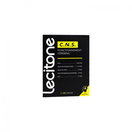 SYNACTIFS LECITONE C.N.S. FONCTIONNEMENT CEREBRAL 60 CAPSULES SYNACTIFS LECITONE C.N.S. FONCTIONNEMENT CEREBRAL 60 CAPSULES
