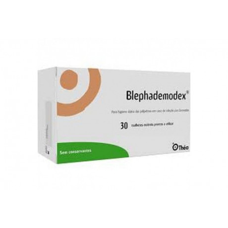 BLEPHADEMODEX Compresses Stériles Paupières 30 unités BLEPHADEMODEX Compresses Stériles Paupières 30 unités