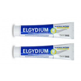 ELGYDIUM DENTIFRICE BLANCHEUR CITRON 2X75ML