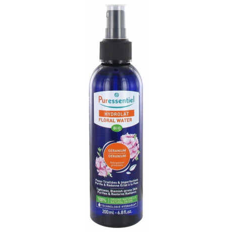 Puressentiel Hydrolat de Géranium Bio 200 ml Puressentiel Hydrolat de Géranium Bio 200 ml
