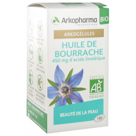 Arkopharma Arkogélules Huile de Bourrache Bio 180 Capsules