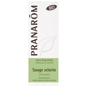 Pranarôm Huile Essentielle Sauge Sclarée (Salvia sclarea) Bio 5 ml (Nouvelle version)