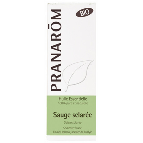Pranarôm Huile Essentielle Sauge Sclarée (Salvia sclarea) Bio 5 ml (Nouvelle version) Pranarôm Huile Essentielle Sauge Sclarée (Salvia sclarea) Bio 5 ml (Nouvelle version)
