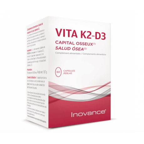 INOVANCE VITA K2-D3 60 CAPSULES INOVANCE VITA K2-D3 60 CAPSULES