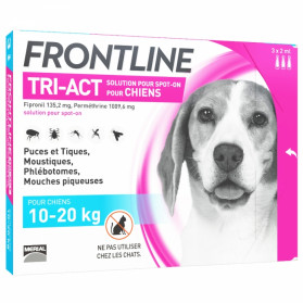 Biocanina permetrix chiens moyens de 10kg à 25kg 1250mg/250mg