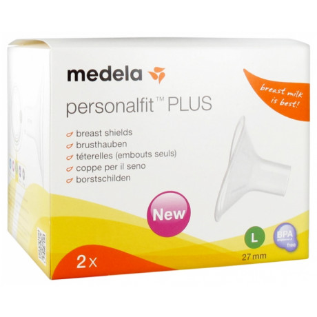 Medela Personalfit Plus 2 Téterelles - Taille : Taille L Medela Personalfit Plus 2 Téterelles - Taille : Taille L