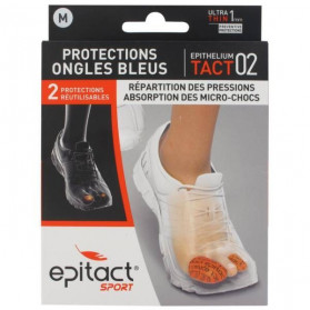 EPITACT SPORT Protections ongles bleus TACT 02 Taille XL (Lot de 2)