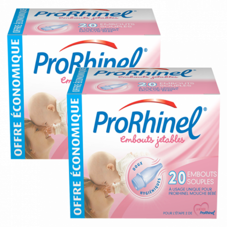 ProRhinel mouche bébé + 2 embouts jetables