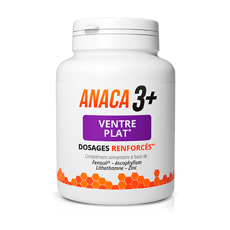 ANACA3 + Ventre plat 120 Gélules ANACA3 + Ventre plat 120 Gélules