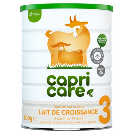 Capricare Lait de Croissance 3 dès 12 Mois 800 g Capricare Lait de Croissance 3 dès 12 Mois 800 g