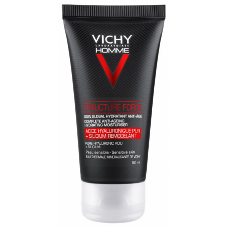 VICHY HOMME STRUCTURE FORCE SOIN GLOBAL HYDRATANT ANTI-AGE 50ML