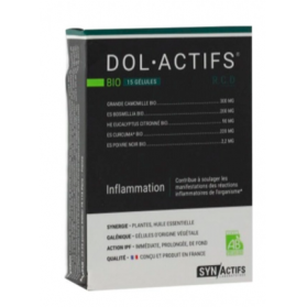 SYNACTIFS Doloactifs bio 15 gélules