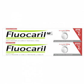 Fluocaril bi-fluore blancheur menthe lot de 2x75ml