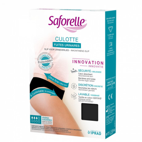 SAFORELLE culotte fuite urinaire taille 38