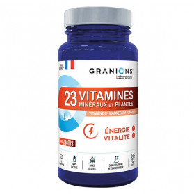 Granions 23 Vitamines Minéraux et Plantes 90 Comprimés