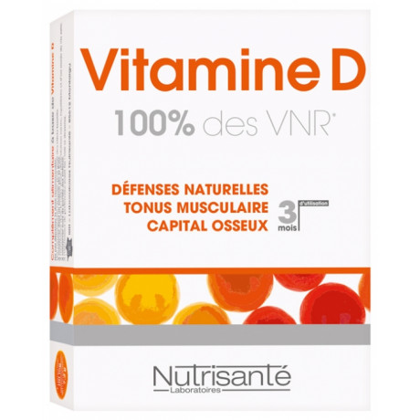 Nutrisanté Vitamine D 90 Comprimés Nutrisanté Vitamine D 90 Comprimés