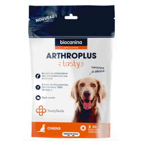 Biocanina arthroplus tasty chien 30 bouchées appétentes