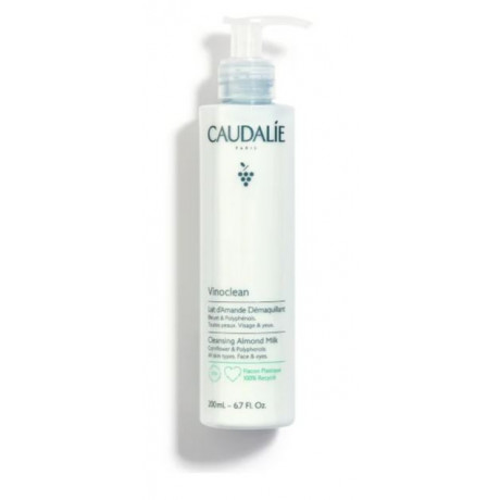 Caudalie Vinoclean lait d'amande demaquillant 200ml Caudalie Vinoclean lait d'amande demaquillant 200ml
