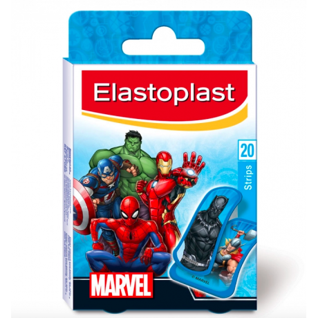 Elastoplast pansements Marvel x 20 unités Elastoplast pansements Marvel x 20 unités