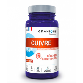 GRANIONS cuivre 60 gélules