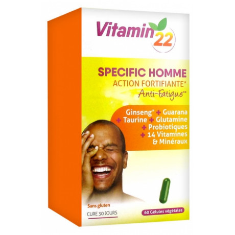Vitamin'22 Specific Homme 60 Gélules Vitamin'22 Specific Homme 60 Gélules