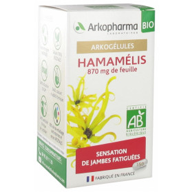 Arkopharma Arkogélules Hamamélis Bio 150 Gélules
