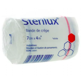 Stérilux bande de crêpe 7CMX4M