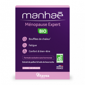 Manhaé ménopause Expert BIO x60 gélules