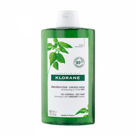 Klorane shampooing seboregulateur à l'ortie BIO 400ml