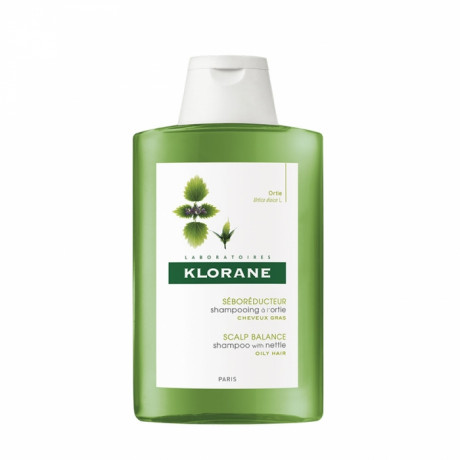 Klorane shampooing seboregulateur à l'ortie BIO 200ml Klorane shampooing seboregulateur à l'ortie BIO 200ml