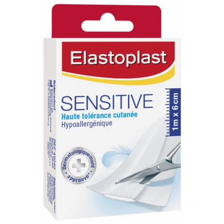 Elastoplast Pansement Sensitive 1 m x 6 cm Elastoplast Pansement Sensitive 1 m x 6 cm