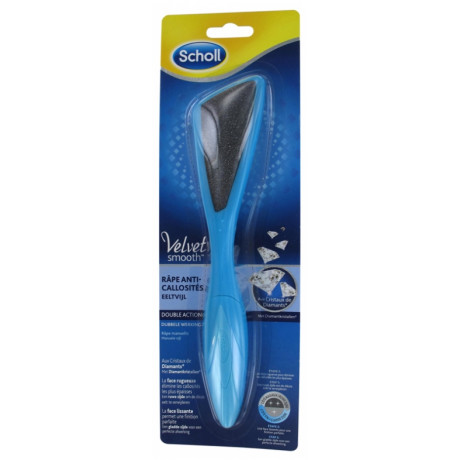 Scholl Velvet Smooth Râpe Anti-Callosités Double Action Scholl Velvet Smooth Râpe Anti-Callosités Double Action