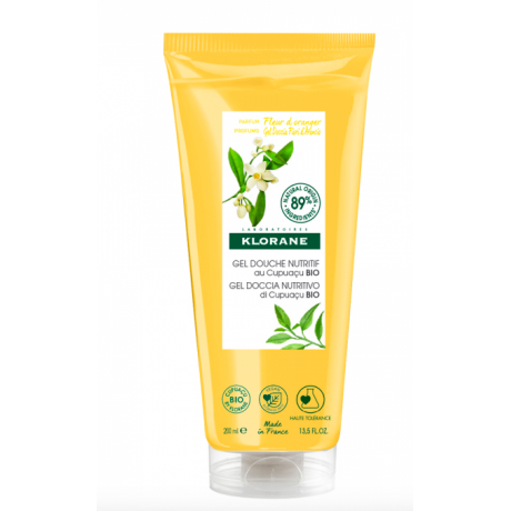 Klorane gel douche parfum fleur d'oranger 200ml Klorane gel douche parfum fleur d'oranger 200ml