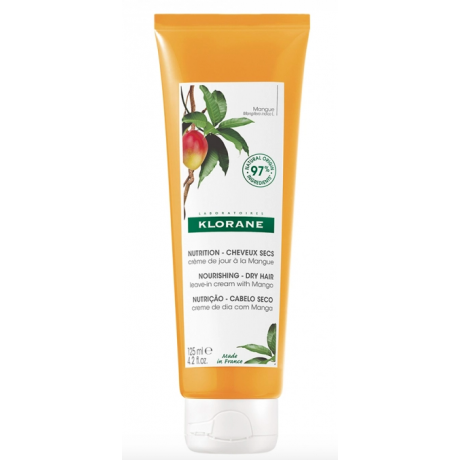 Klorane crème de jour à la mangue 125ml Klorane crème de jour à la mangue 125ml