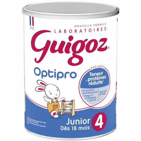 Guigoz optipro 4 Junior de 18 mois à 3 ans boite de 900g