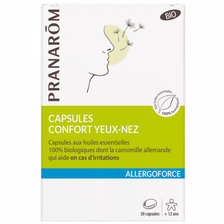 Pranarom allergoforce confort nez et yeux 30 capsules Pranarom allergoforce confort nez et yeux 30 capsules
