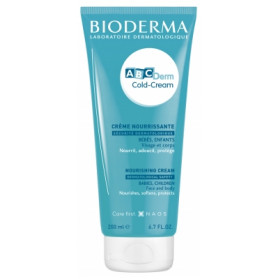 BIODERMA - Abcderm - Cold-Cream - Crème corps et visage nourrissante, 200ml