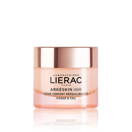 Lierac arkeskin jour crème confort rééquilibrante visage et cou 50ml Lierac arkeskin jour crème confort rééquilibrante visage et cou 50ml