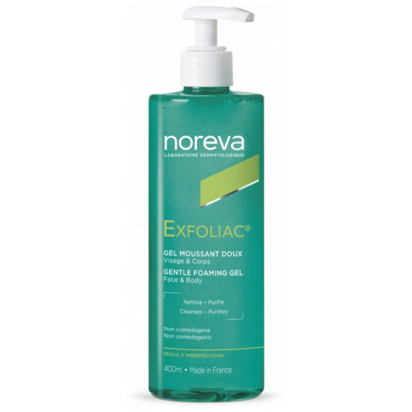 Noreva Exfoliac Gel Moussant Doux 400 ml Noreva Exfoliac Gel Moussant Doux 400 ml