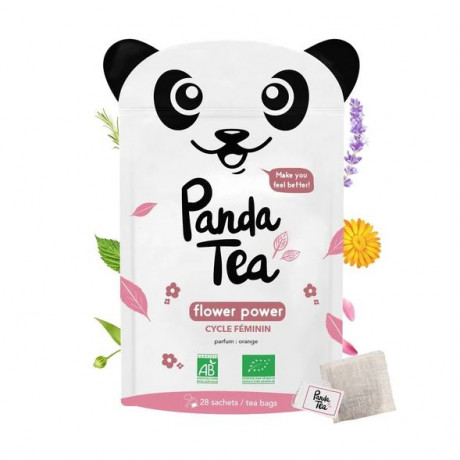 Panda Tea flower power 28 sachets Panda Tea flower power 28 sachets