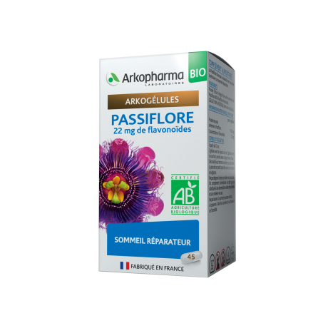Arkopharma arkogelules passiflore BIO 45 gélules Arkopharma arkogelules passiflore BIO 45 gélules