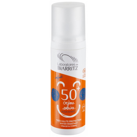 LABORATOIRES DE BIARRITZ ALGA MARIS CRÈME SOLAIRE ENFANT SPF 50+ BIO 100 ML