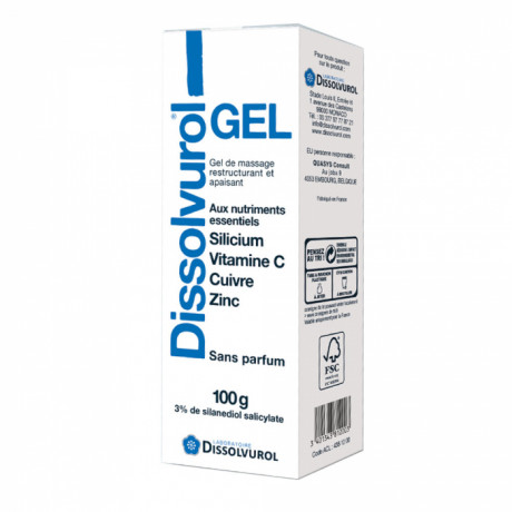 Dissolvurol gel de massage restructurant et apaisant 100ml Dissolvurol gel de massage restructurant et apaisant 100ml