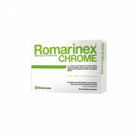 Romarinex chrome aux plantes 20 ampoules