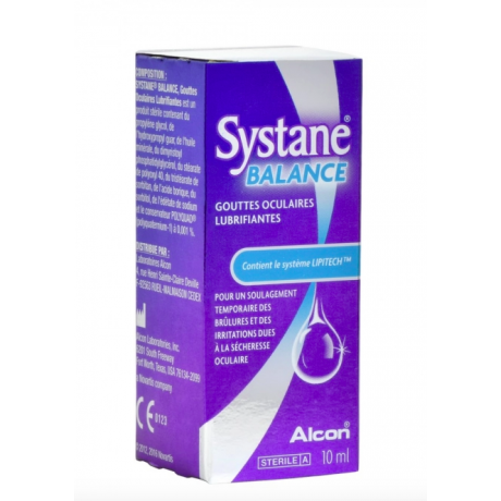 Systane balance gouttes occulaires lubrifiantes 10ml Systane balance gouttes occulaires lubrifiantes 10ml